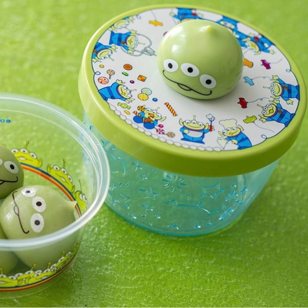 Little Green Alien Mochi Container